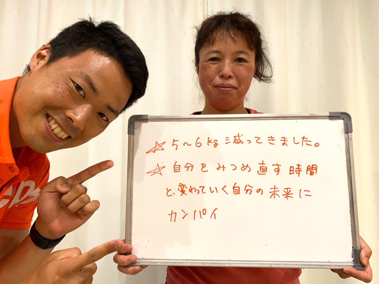 パーソナルトレーニングを受けたお客様の声/40代女性・介護職の方